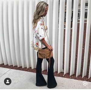 Free people penny pull on flares